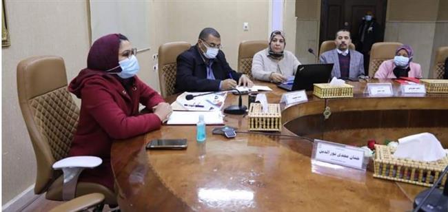 نائب محافظ الوادي الجديد تعقد إجتماع المجلس القومي للسكان 