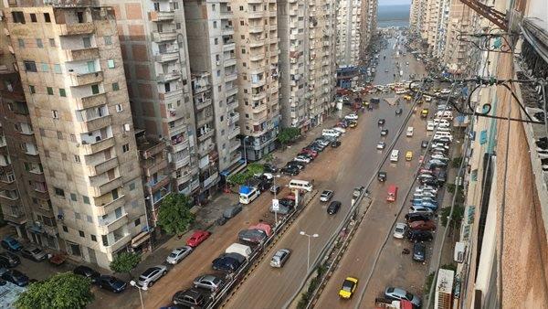 أمطار غزيرة لليوم الرابع على التوالى بالإسكندرية 