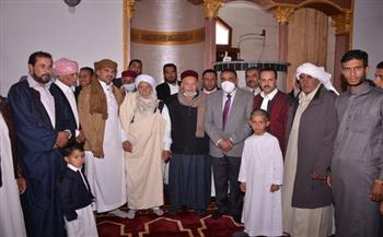   افتتاح مسجد ذو القبلتين بقرية سملا شرق مطروح 