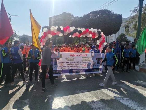 وزير الشباب و4 محافظين يطلقون ماراثون للدراجات بشارع كورنيش المنيا