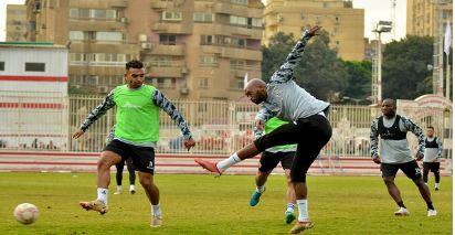 مران الزمالك : كارتيرون يقسم اللاعبين لمجموعتين