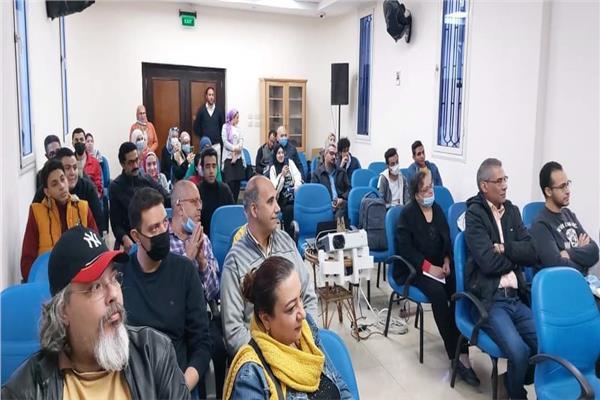 افتتاح «أبدأ حلمك السينما بين يديك» بمكتبة البحر الأعظم