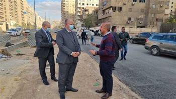   محافظ القاهرة يتفقد أعمال تطوير شارع أنور المفتي بمدينة نصر