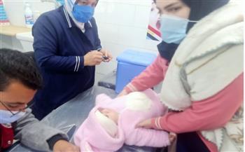 الحملة القومية للتطعيم ضد شلل الأطفال تستهدف 611 ألف طفل بالفيوم
