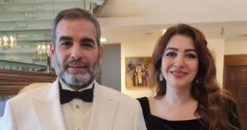 تكريم أحمد عبد العزيز وزوجته فى مهرجان عيون للإبداع العربى 