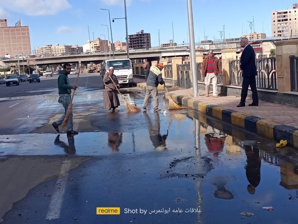 محافظة الجيزة تنشر معداتها للتعامل السريع مع أي هطول للأمطار