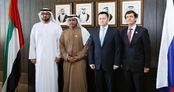 وزير العدل الإماراتى والنائب العام الروسى يبحثان تعزيز التعاون القضائى