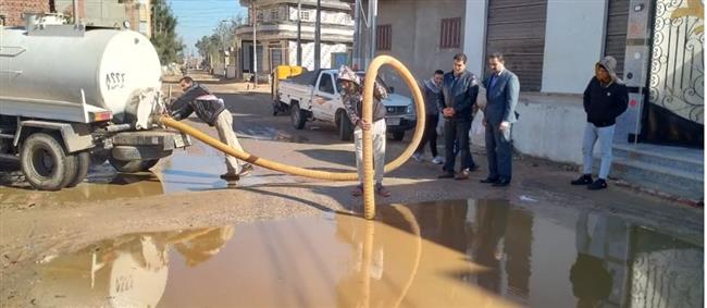 «بشارة»: تعامل فوري وإزالة تجمعات الأمطار بالإسماعيلية