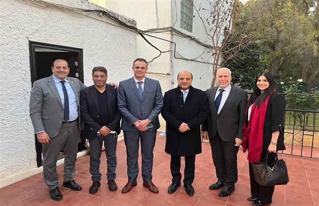 رئيس الاولمبية الجزائرية يستقبل رئيس الأفريقي للجمباز 