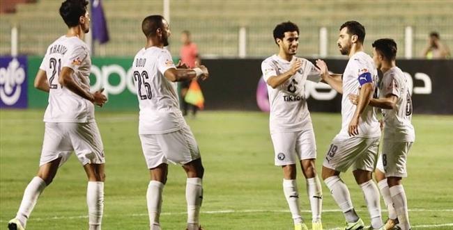بيراميدز ينهى الشوط الأول بثنائية نظيفة فى شباك الجيش 