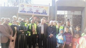 «مصر بلدي» بقنا ينظم قافلة طبية  لتطعيم أهالي «أبودياب» بقنا