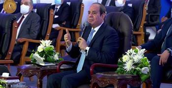 السيسي: الدولة جادة في مواجهة التحديات والتغلب على الصعوبات 