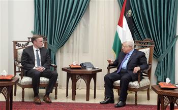   الرئيس الفلسطينى يستقبل مستشار الأمن القومي الأميركي