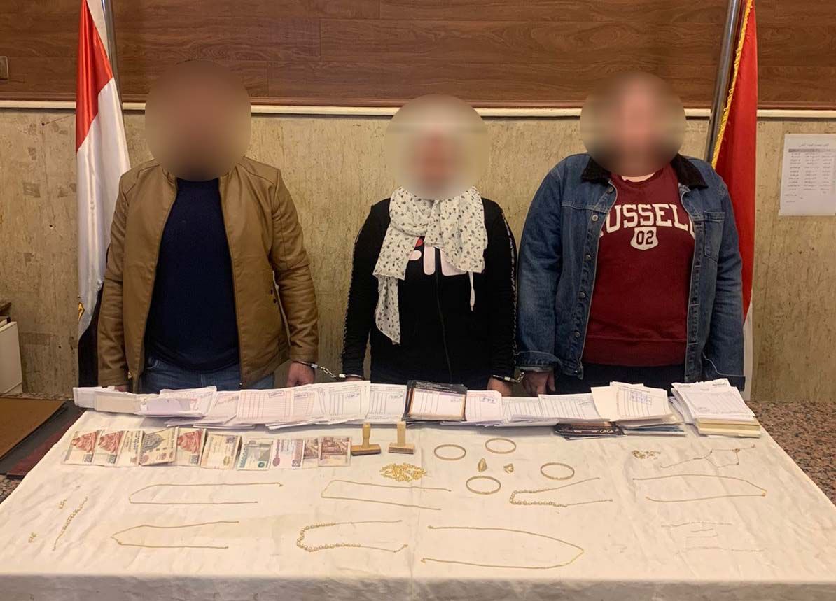 سقوط تشكيل عصابى لتصنيع المشغولات الذهبية المغشوشة