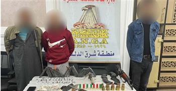 ضبط تشكيل عصابى تخصص فى الاتجار بالمخدرات بالدقهلية