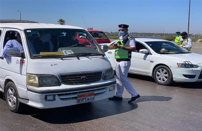 سحب «2320» رخصة لعدم تركيب الملصق الإلكترونى