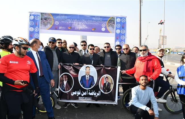 وزير الشباب والرياضة يطلق ماراثون للدراجات الهوائية بمشاركة شباب YLY 