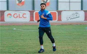   صلاح محسن يعود لتدريبات الأهلى بعد التعافى من الإصابة 