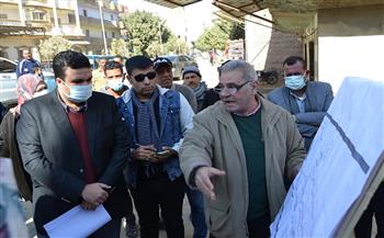   نائب المحافظ وأعضاء النواب يتفقدون قرية أبو عارف لمتابعة أعمال التطوير