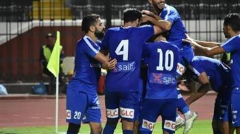 فوز سموحة على طلائع الجيش 1-صفر بالدورى الممتاز لكرة القدم