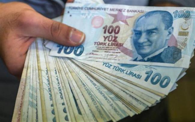 تراجع سعر الليرة التركية مقابل الدولار 