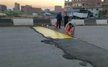   إقامة مطبين على طريق الزقازيق - أبو حماد لتهدئة السيارات حرصا على سلامة المواطنين