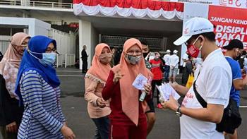   إندونيسيا: 11.8 مليون شخص تلقوا جرعات كاملة من لقاح «كورونا»