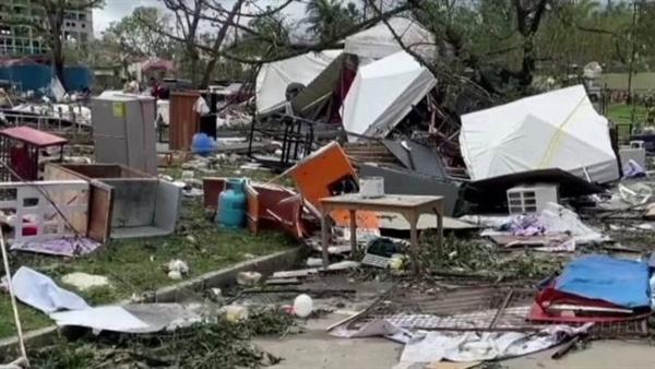 أمريكا تتبرع بما يقرب من مليون دولار لدعم المتضررين من إعصار «راي» في الفلبين