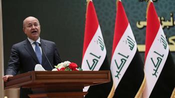 الرئيس العراقى يؤكد أهمية تعزيز العلاقات مع لبنان في المجالات كافة