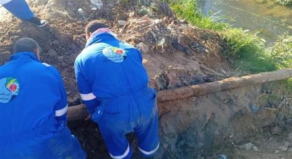 مياه القناة تنتهى من إصلاح كسورات خطوط مياه الشرب بالإسماعيلية