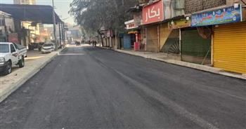 محافظ الجيزة يتابع نسب الرصف بشوارع الطيار فكري والأقصر وطلعت حرب بشمال