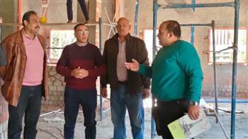  معاون محافظ بني سويف يتفقد مشروعات «حياة كريمة» بقرية بني عدي
