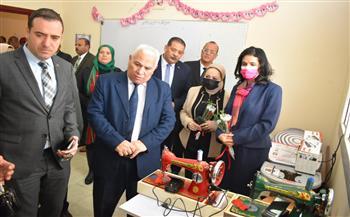 تعليم الإسكندرية: افتتاح ورشتين لتعليم الخياطة بمدرسة لذوي الهمم  