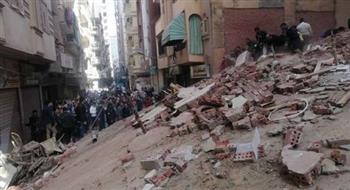   إصابة شخص في انهيار منزل في نجع حمادي