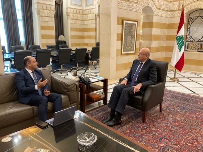 رئيس الحكومة اللبنانية: نثمن دعم مصر الدائم لبلادنا ونوجه الشكر للرئيس السيسي