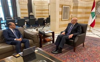   رئيس الحكومة اللبنانية: الرئيس السيسي صاحب النهضة الحديثة في مصر 