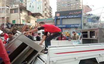   حملات مكبرة لإزالة الإشغالات بثلاث أحياء بالإسكندرية 