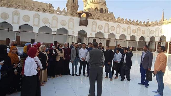 برلماني طلائع وشباب «الجيزة» في رحاب الأزهر الشريف 