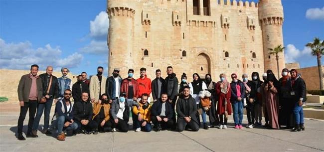 رحلات للطلاب الوافدين بجامعة الإسكندرية