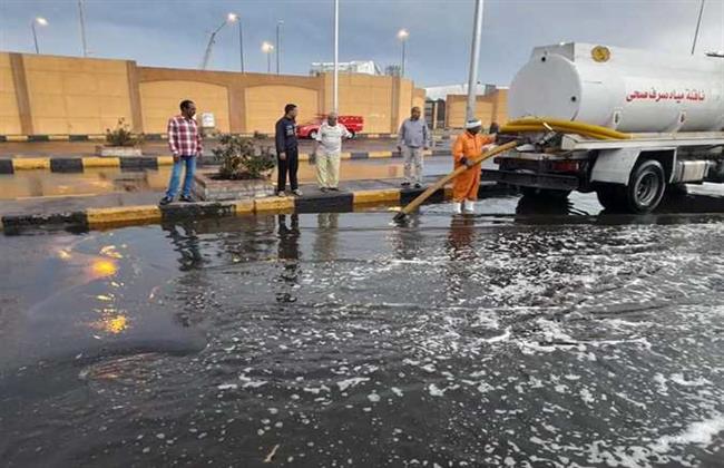 رفع درجة الاستعداد لمجابهة الأمطار فى البحر الأحمر