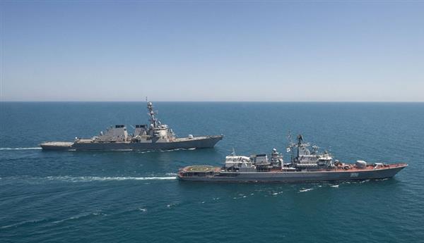 تدريبات مشتركة بين البحرية الأوكرانية والفرنسية في البحر الأسود