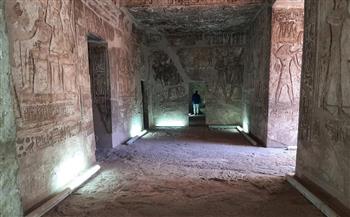   الانتهاء من أعمال إضاءة معبد السبوع الأثري جنوب أسوان