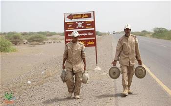 الجيش اليمني يفكك عشرات الألغام زرعتها ميليشيات الحوثي غرب اليمن