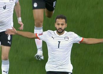 محمود الونش يسجل الهدف الثالث لمنتخب مصر أمام السودان «بالفيديو»