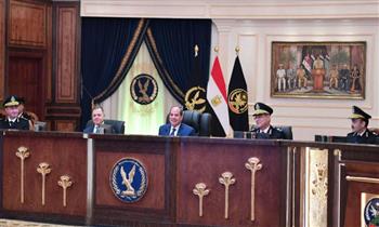   الرئيس السيسي يتفقد أكاديمية الشرطة ويحضر اختبارات كشف الهيئة للطلبة الجدد