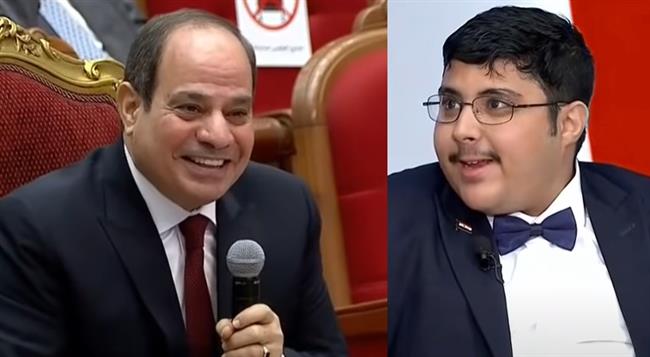 الأهلي يشكر الرئيس السيسى.. ويلبى رغبة شاب من ذوى الهمم