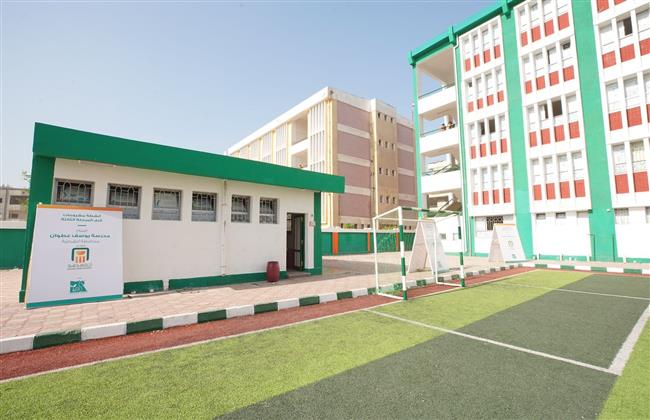 البنك الأهلي يفتتح مدرسة يوسف عطوان للغات بمركز الحسينية بالشرقية