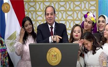 الرئيس يؤكد حرص الدولة على صقل مهارات ذوي الهمم ورعايتهم