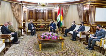   رئيس حكومة كردستان والسفير الفنلندي يناقشان دعم البيشمركة ضد داعش