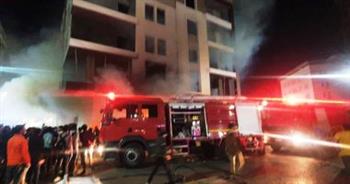   السيطرة على حريق مستشفى المركز الطبي بمنطقة سموحة بالإسكندرية